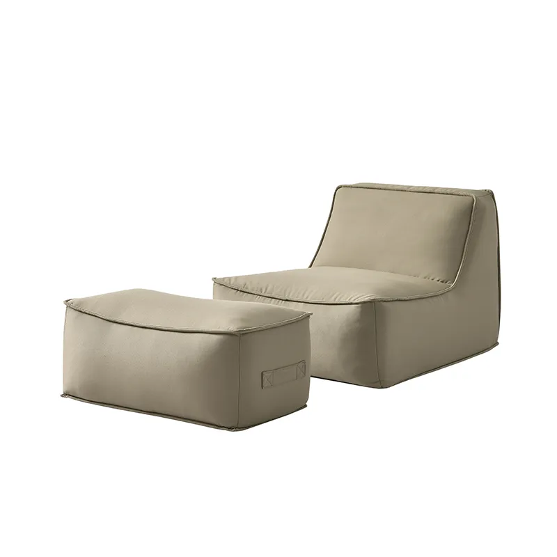 VACOS M49 Frameless Foam Sofa & Footrest Combination